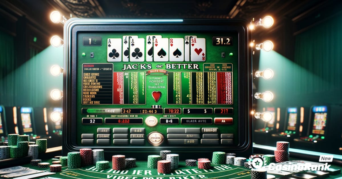 Strategieën voor slimme gokkers om Jacks or Better Video Poker te winnen