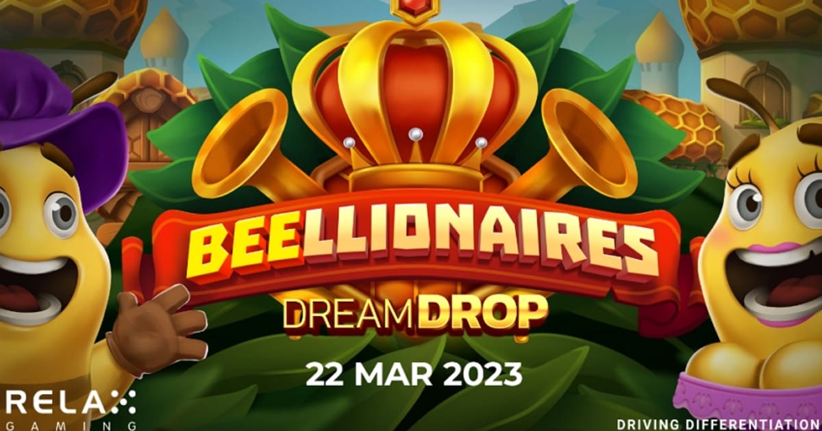 Relax Gaming lanceert Beellionaires Dream Drop met 10.000x uitbetaling