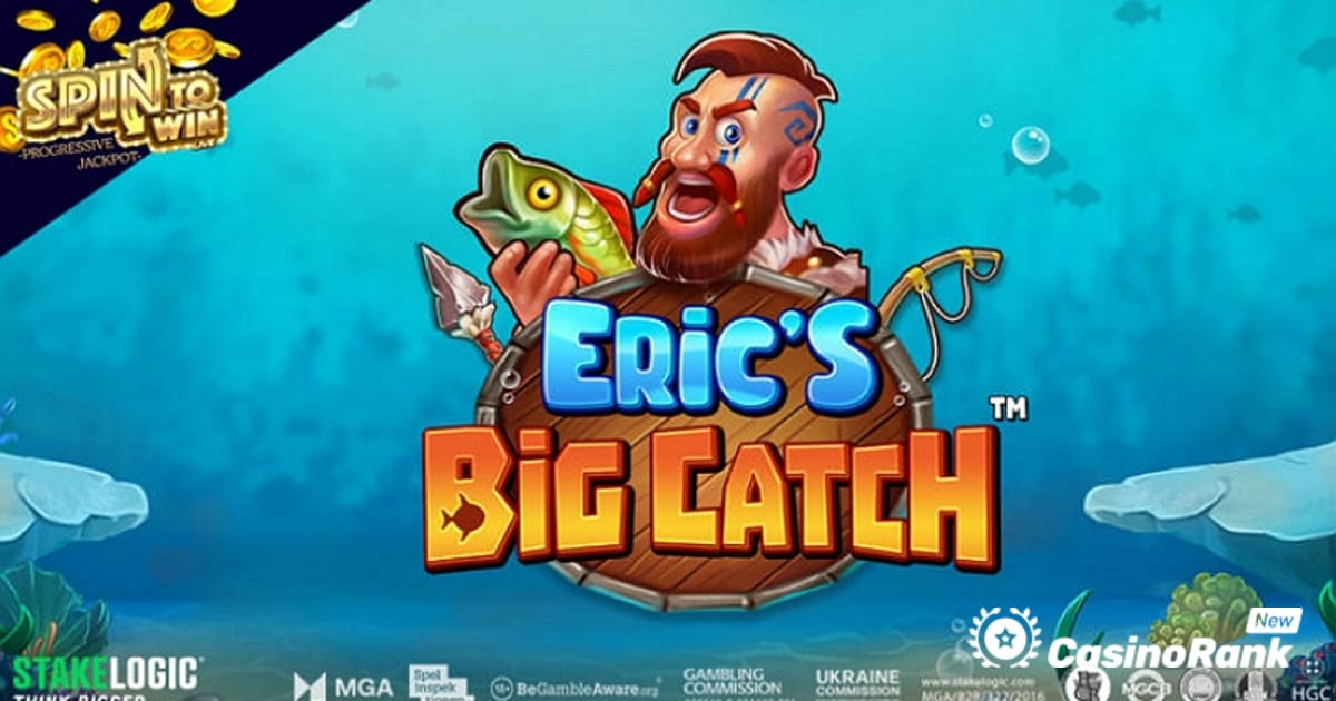 Stakelogic nodigt spelers uit voor een visexpeditie in Eric's Big Catch