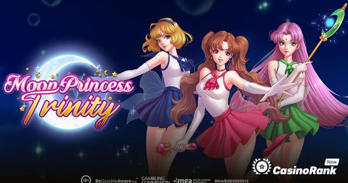 Play'n GO keert terug naar de royaltyruzie met Moon Princess Trinity